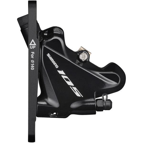 Load image into Gallery viewer, Shimano 105 BR-R7070 105 flat mount calliper; without rotor; for 140/160 mm; front; black
