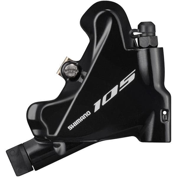Load image into Gallery viewer, Shimano 105 BR-R7070 105 flat mount calliper; without rotor or adapters; rear; black
