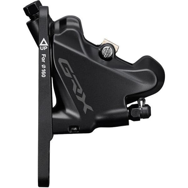 Load image into Gallery viewer, Shimano GRX BR-RX400 GBR-RX calliper; flat mount; with adapter for 140/160 mm; front
