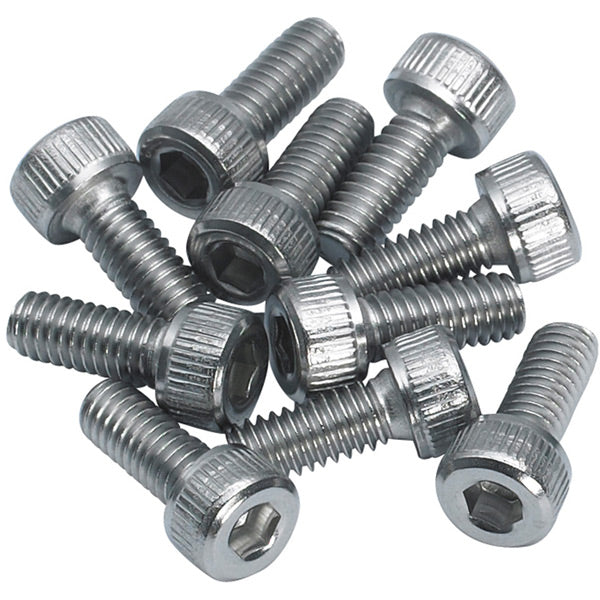 M Part M6 x 10mm Stainless Steel bolts x 10
