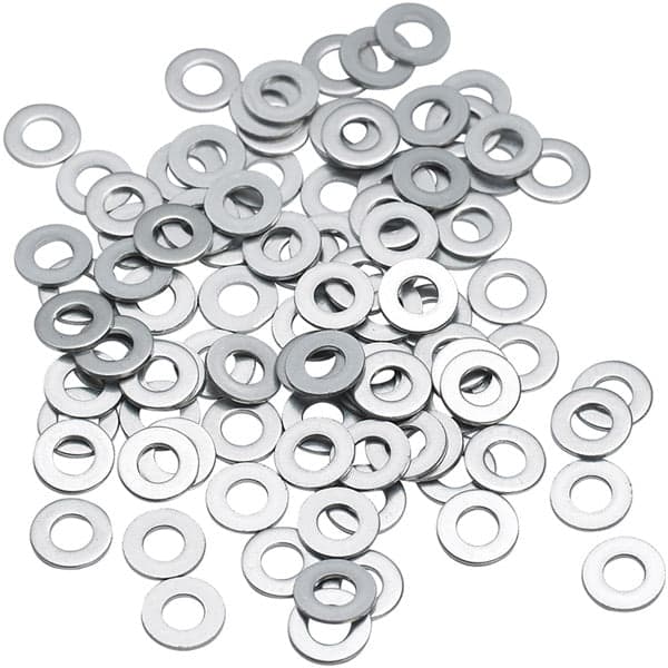 M Part M6 Flat stainless steel washer x 100