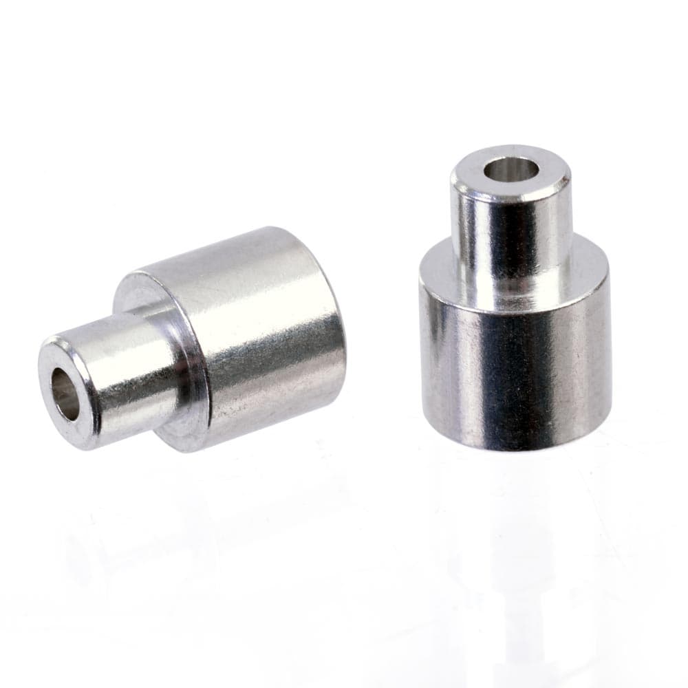 Dia-Compe Alloy Lever/Cable Ferrules Silver