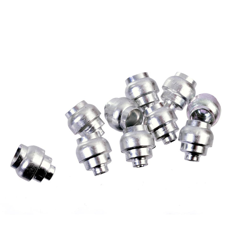 Dia-Compe Alloy Lever/Cable Ferrules Silver