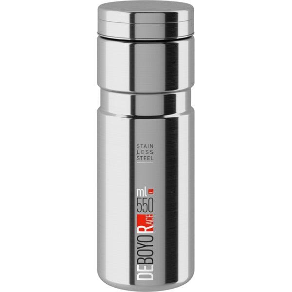 Elite Deboyo Race stainless steel vacuum bottle 550 ml silver - 12 hours thermal