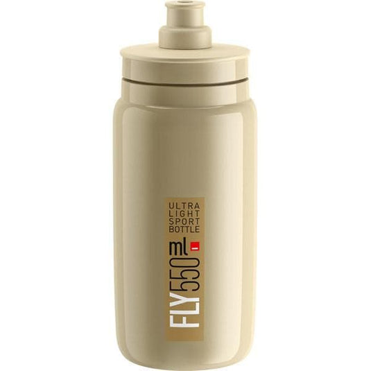 Elite Fly; beige with brown logo 550 ml