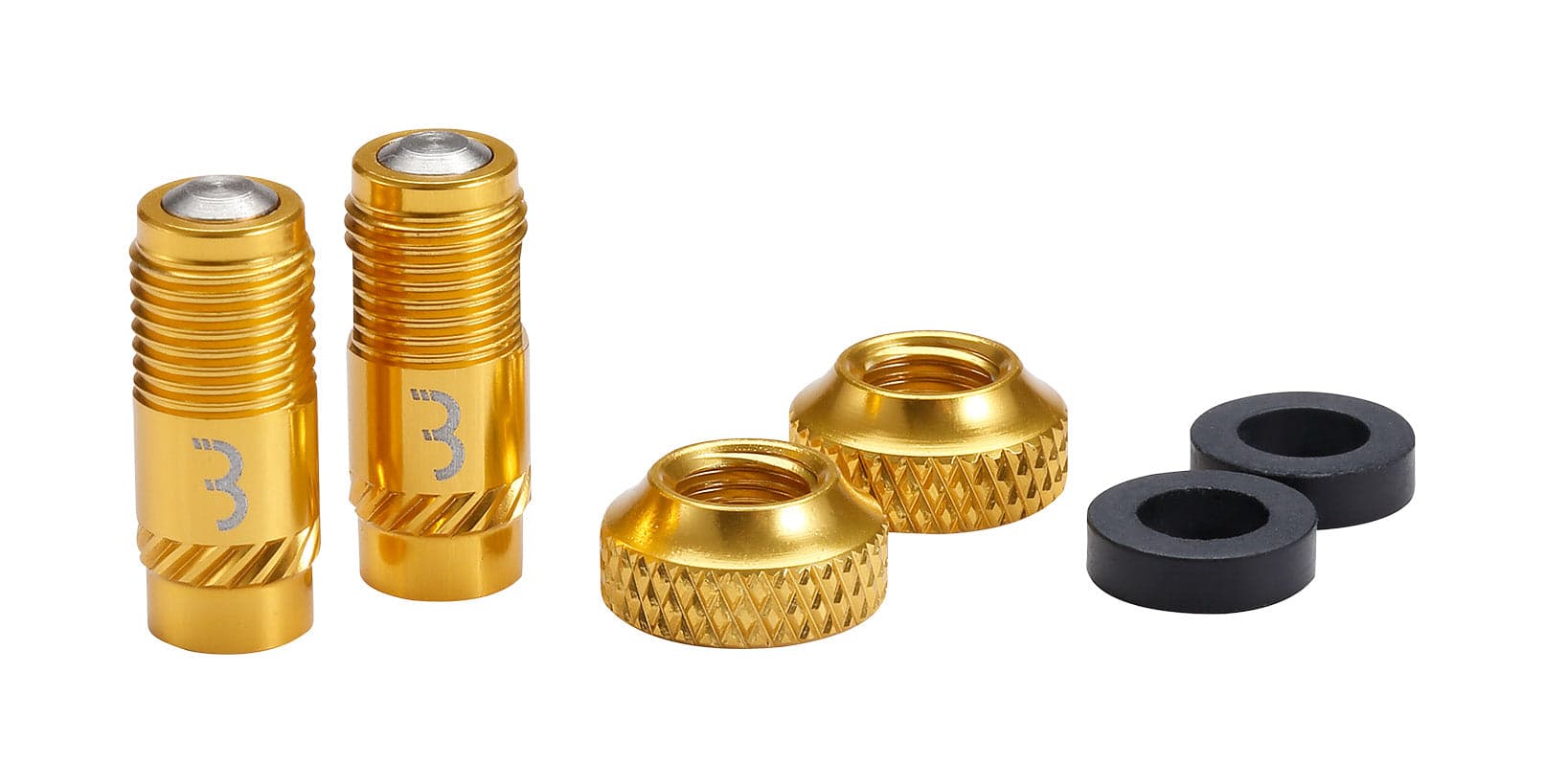 BBB BTI-165 - CoreCaps Valve Caps 2pcs Gold