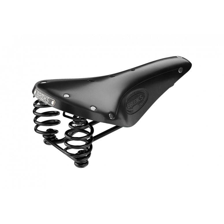 Brooks Flyer Std Black Mens Touring Saddle - 175mm