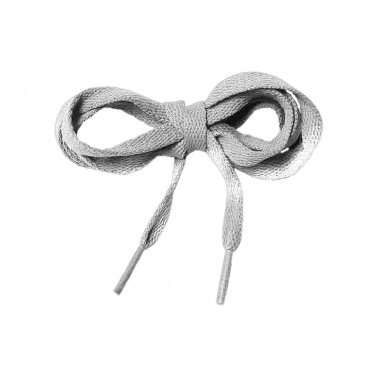 Crankbrothers Rounded Shoelace - Silver - Small/Medium