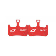 Jagwire Sport Semi-Metallic Disc Pad - Hayes Dominion A2 - Red