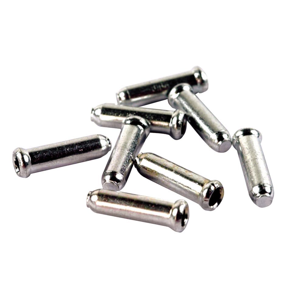Fibrax Cable End Crimps Silver 1.8mm Pot of 500
