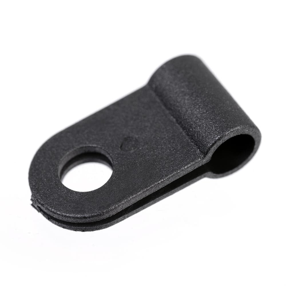 ID P-Type Single Cable Guide Black M5 13mm