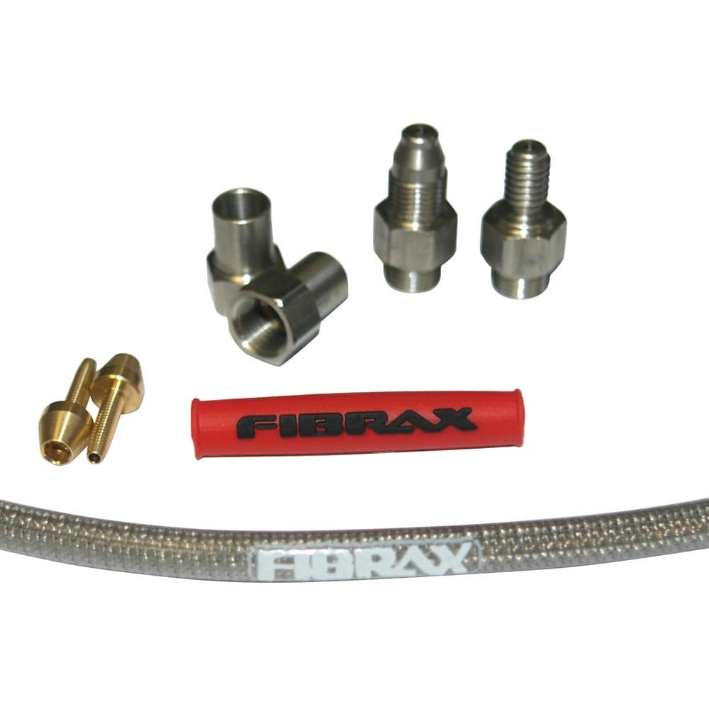 Fibrax Hydro Hose Kit ONE  Silver 0.9m