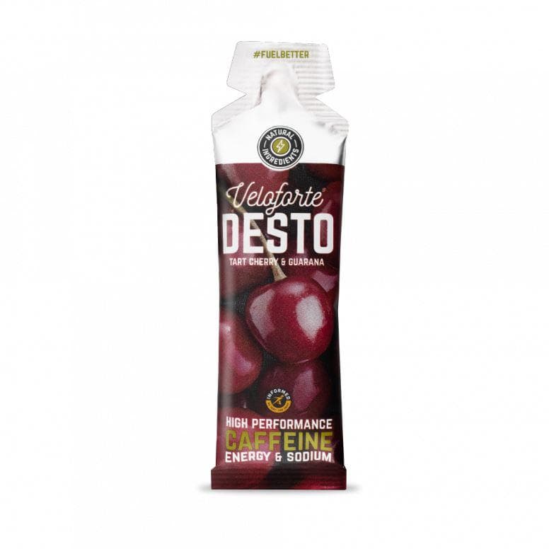 Veloforte Energy Gels - Desto - Cherry & Guarana