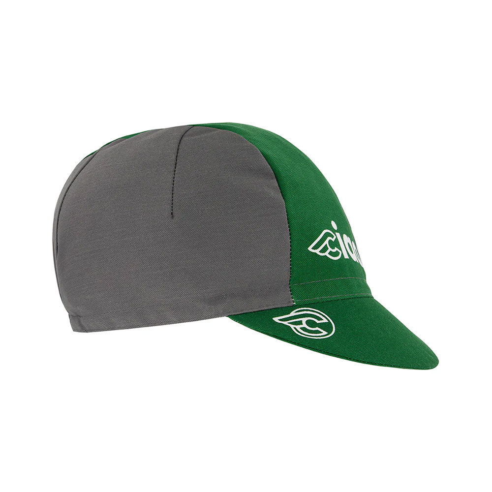 Cinelli Cap Logo Green & Gray