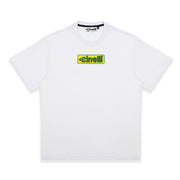Cinelli Cactus White T-Shirt - M - White-Green