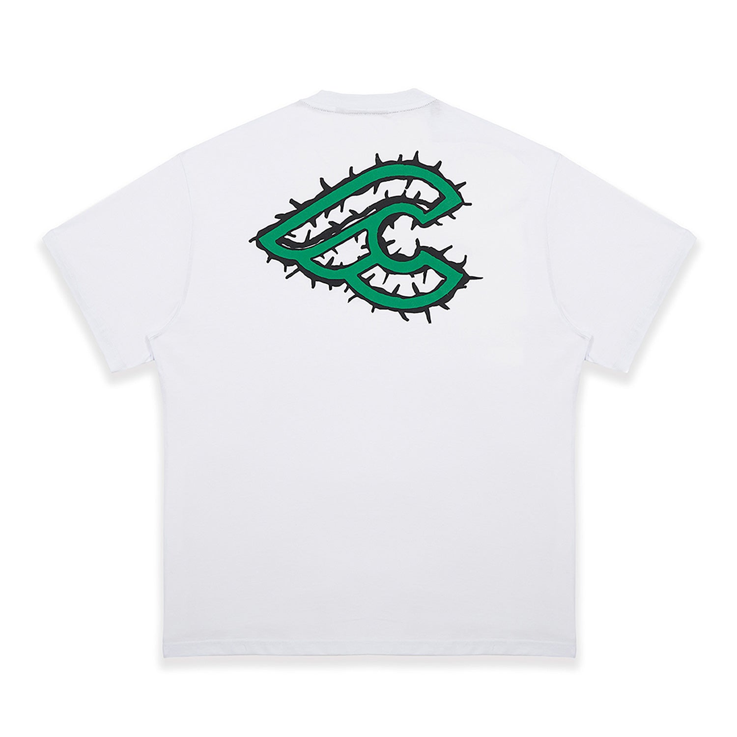 Cinelli Cactus White T-Shirt - M - White-Green