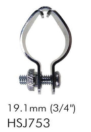 Sturmey Archer Fulcrum Clips & Spares Chrome 19.1mm