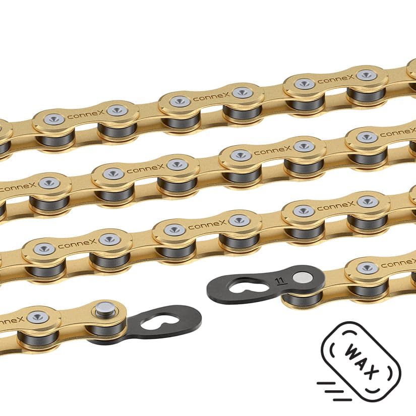 Connex 11sG WAX chain 126L 11sp Gold