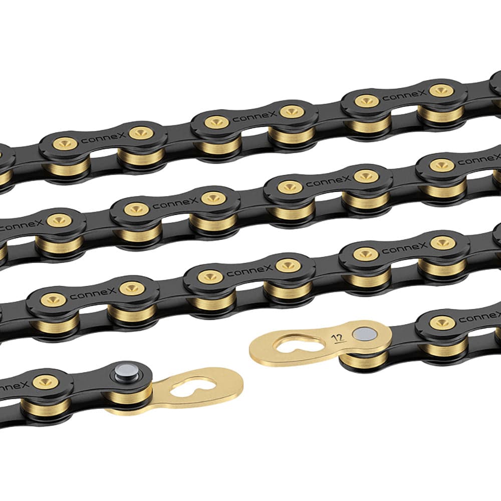 Connex 12SB Bicycle Chain Black/Gold 12sp