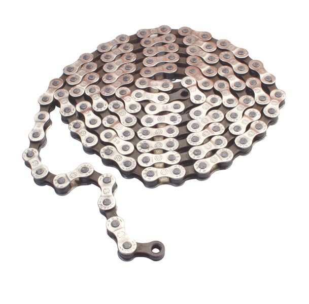 Gusset Components GS-8 Chain Silver/Brown 8spd