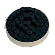 Gusset Components Coloured Slink Chain Black 1/8"