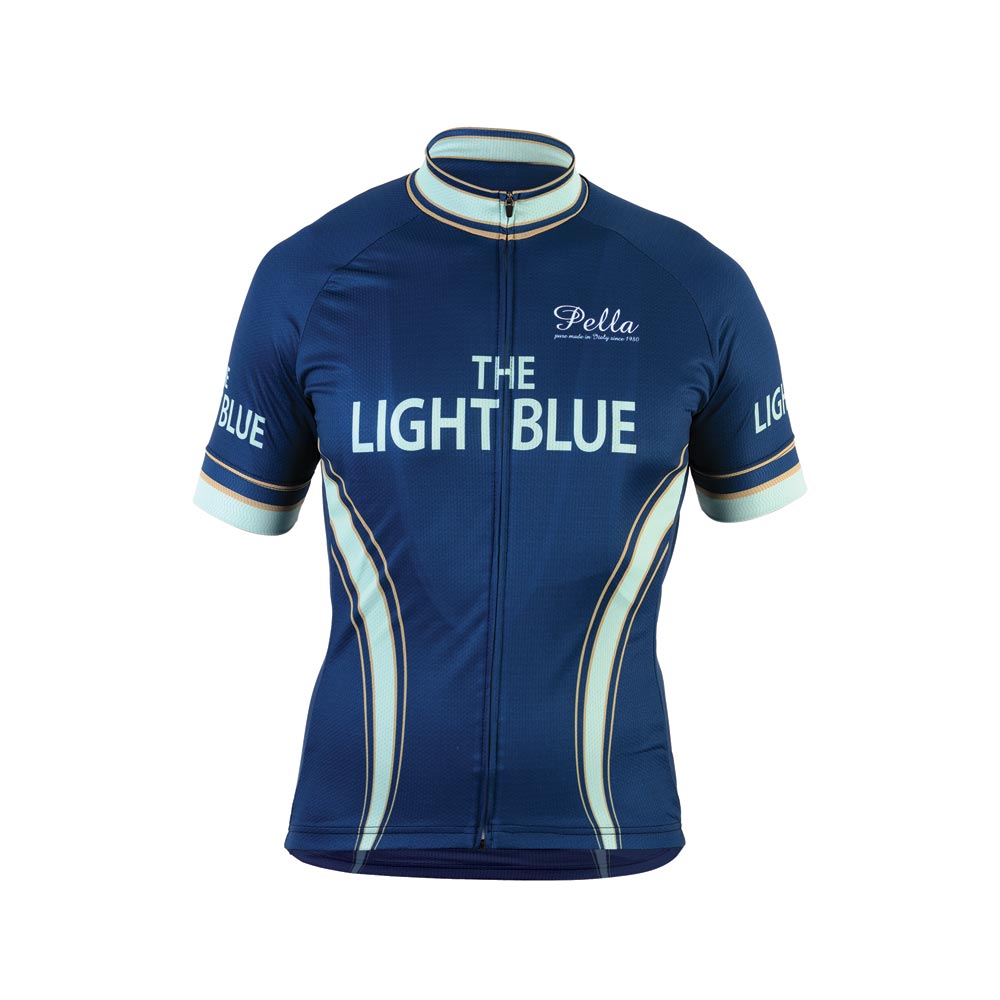 Light Blue Sport Nuovo Sleeve Jersey Blue Sm