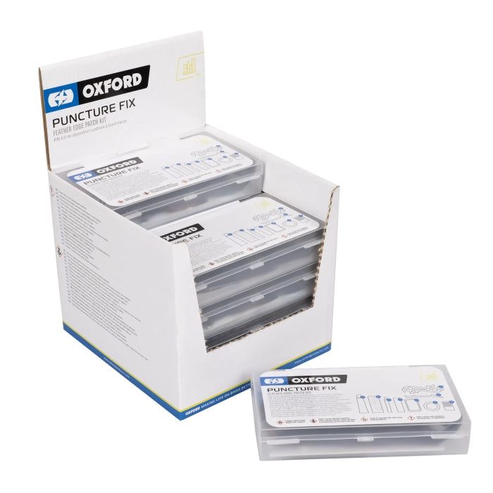 Oxford Puncture Repair Kit with Tools (Box of 10)