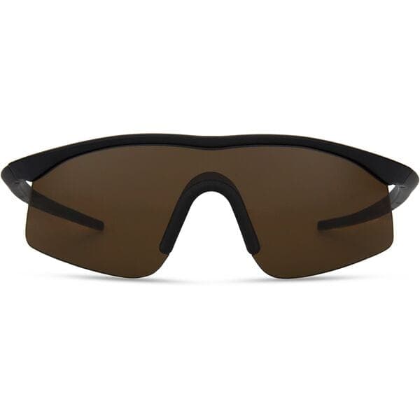 Madison D'Arcs compact glasses 3-lens pack - matt black frame / dark; amber and clear lens