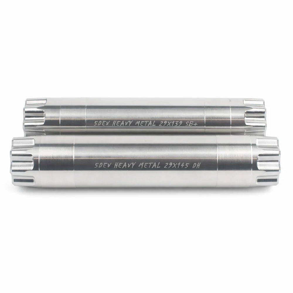 5Dev Stainless Steel Crank Spindle 29x139mm