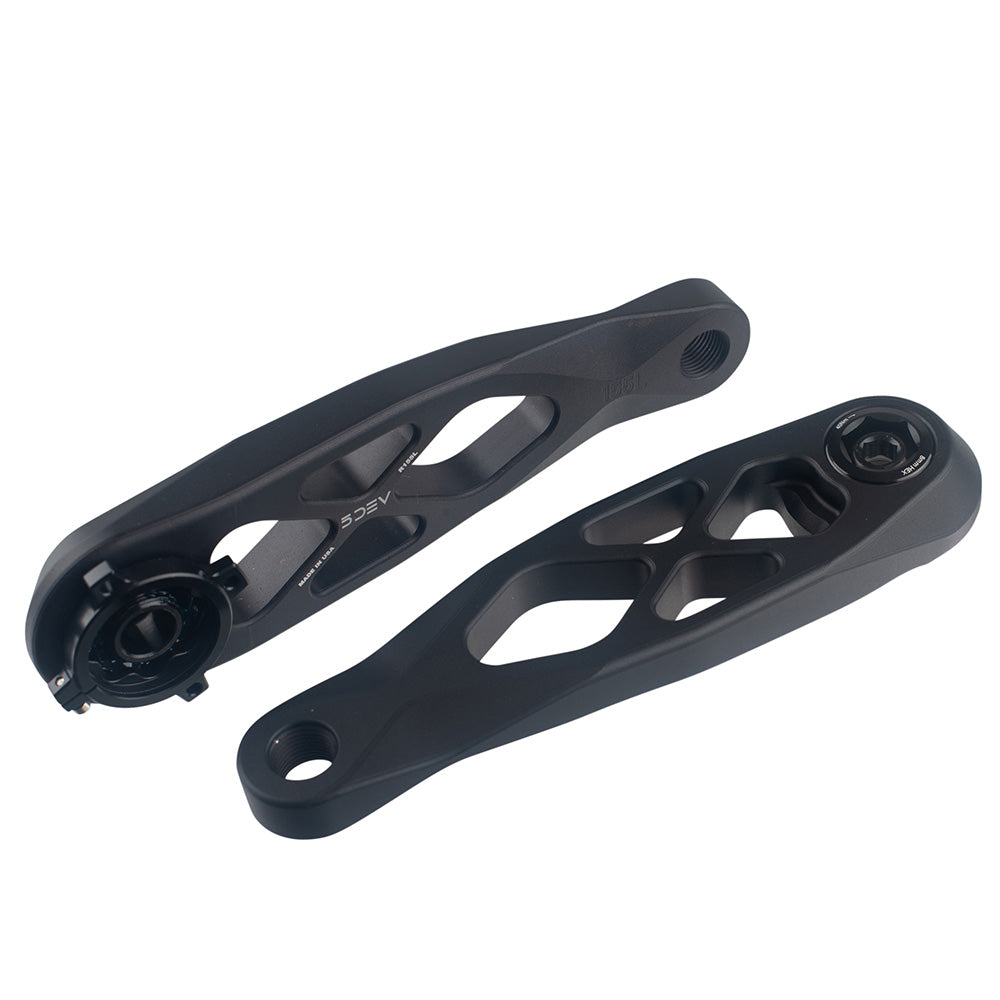 5Dev R-Spec Trail/Enduro Crank Arms 160mm Black
