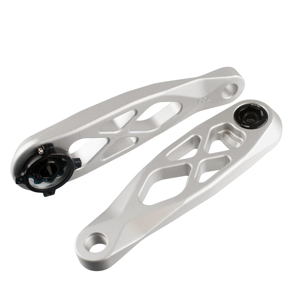 5Dev R-Spec Trail/Enduro Crank Arms 165mm Raw Silver