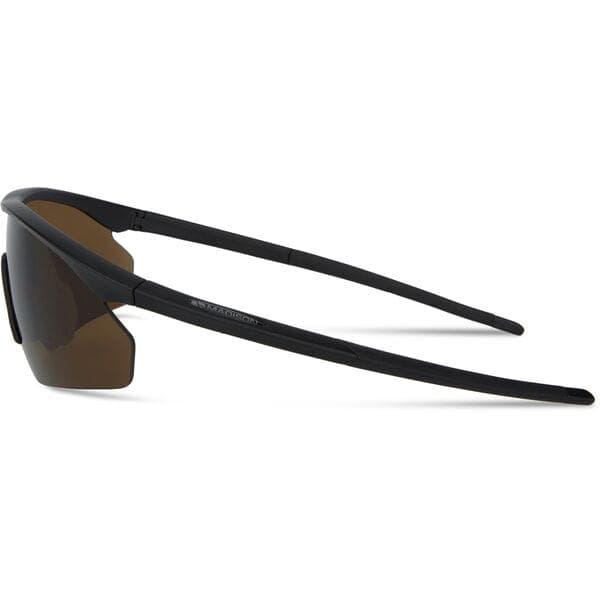 Madison D'Arcs Glasses 3-lens pack - matt black frame / dark; amber and clear lenses