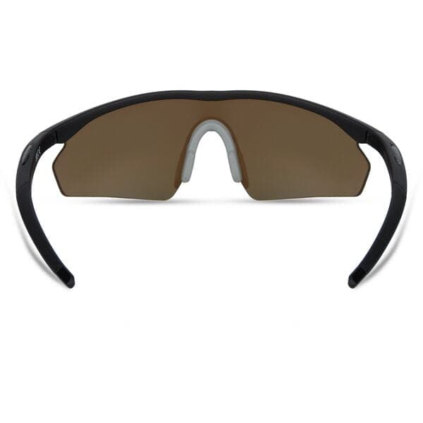 Madison D'Arcs Glasses 3-lens pack - matt black frame / dark; amber and clear lenses