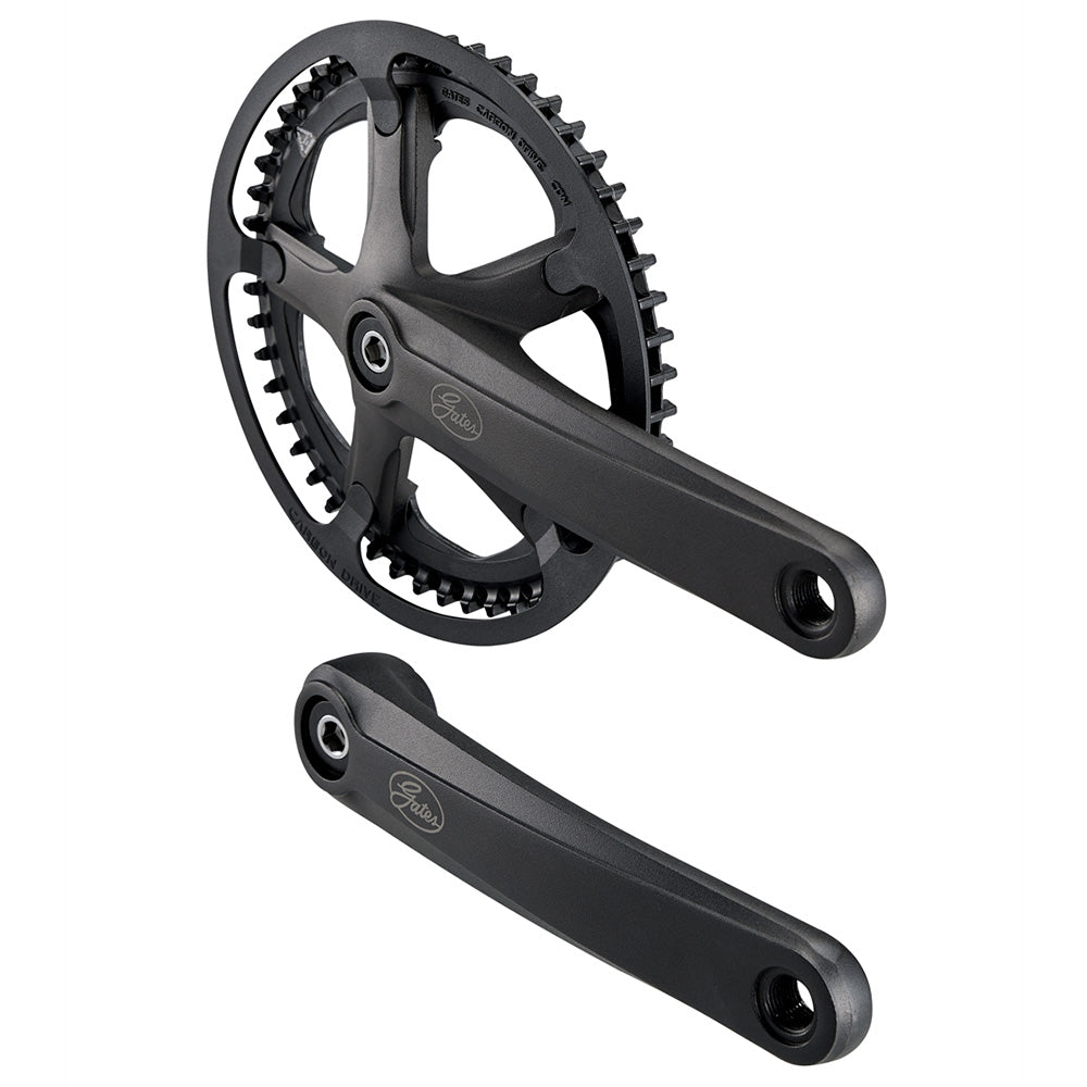 Gates Carbon Drive CDN S150 Crank Set - with Chain Guard Black 175mm