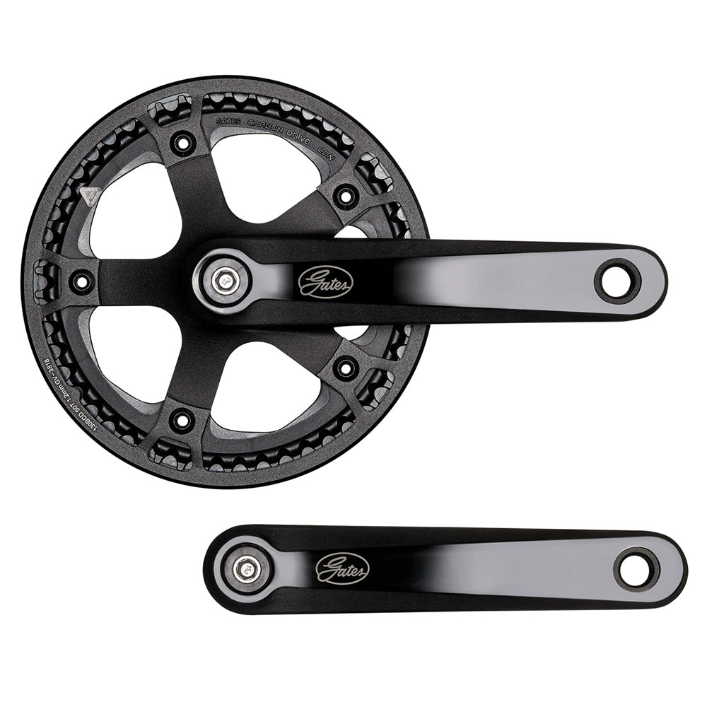 Gates Carbon Drive CDN S250 Crank Set - with Chain Guard Black 175mm