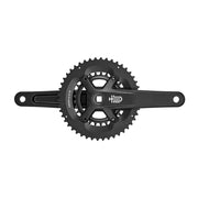 MicroSHIFT Sword Black 2x Crankset Black 165mm