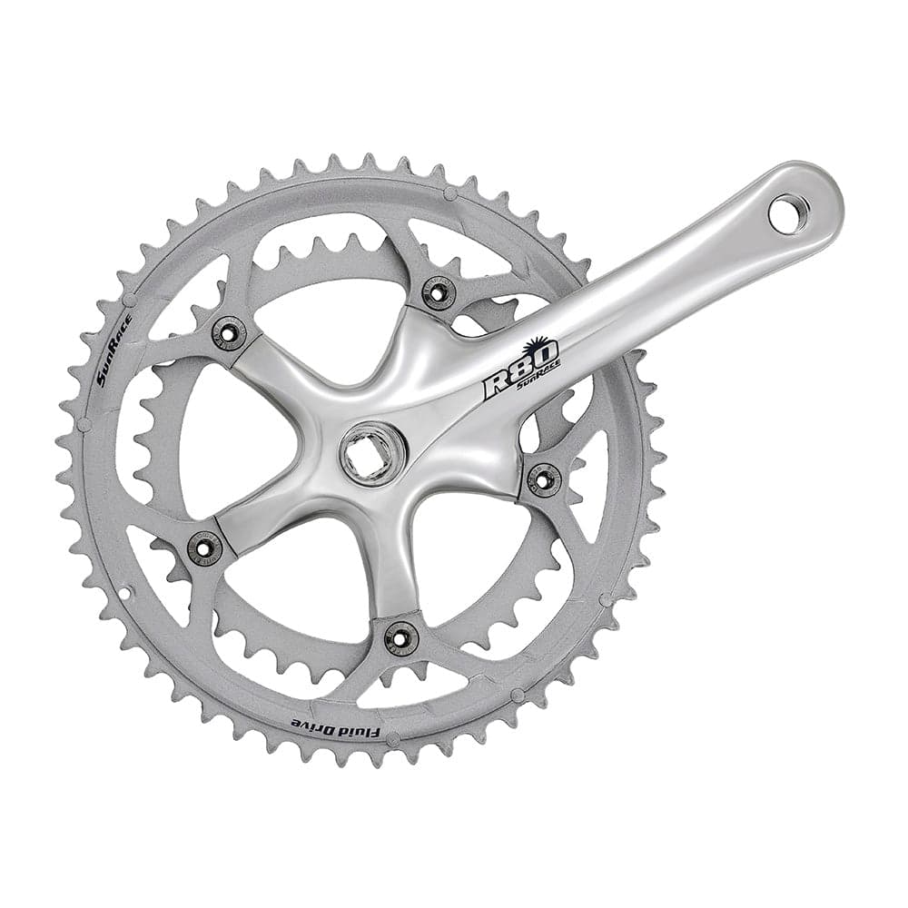 SunRace FCR818 Road Crankset Silver 170mm
