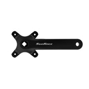 SunRace FCM800 Single Ring Crank Black 175mm