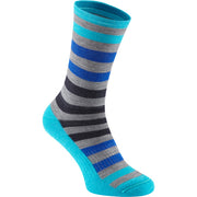 Madison Isoler Merino 3-Season Sock; blue fade - medium; EU40-42