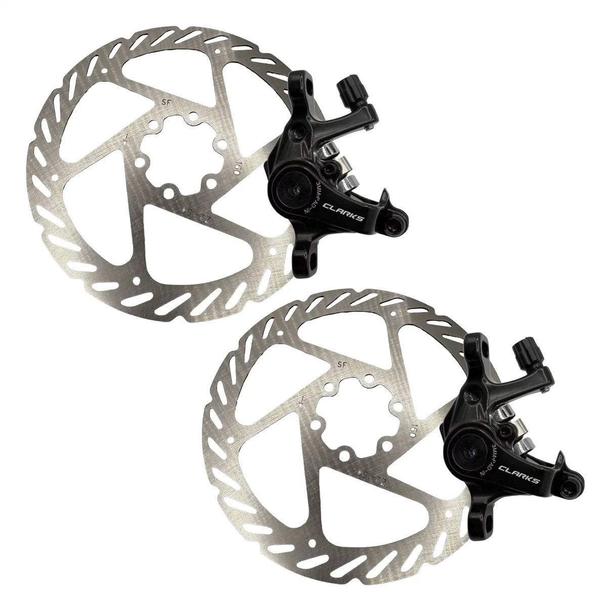 Clarks CXR-01 Mechanical Disc Brake Set 160/160mm -  -  Hydraulic