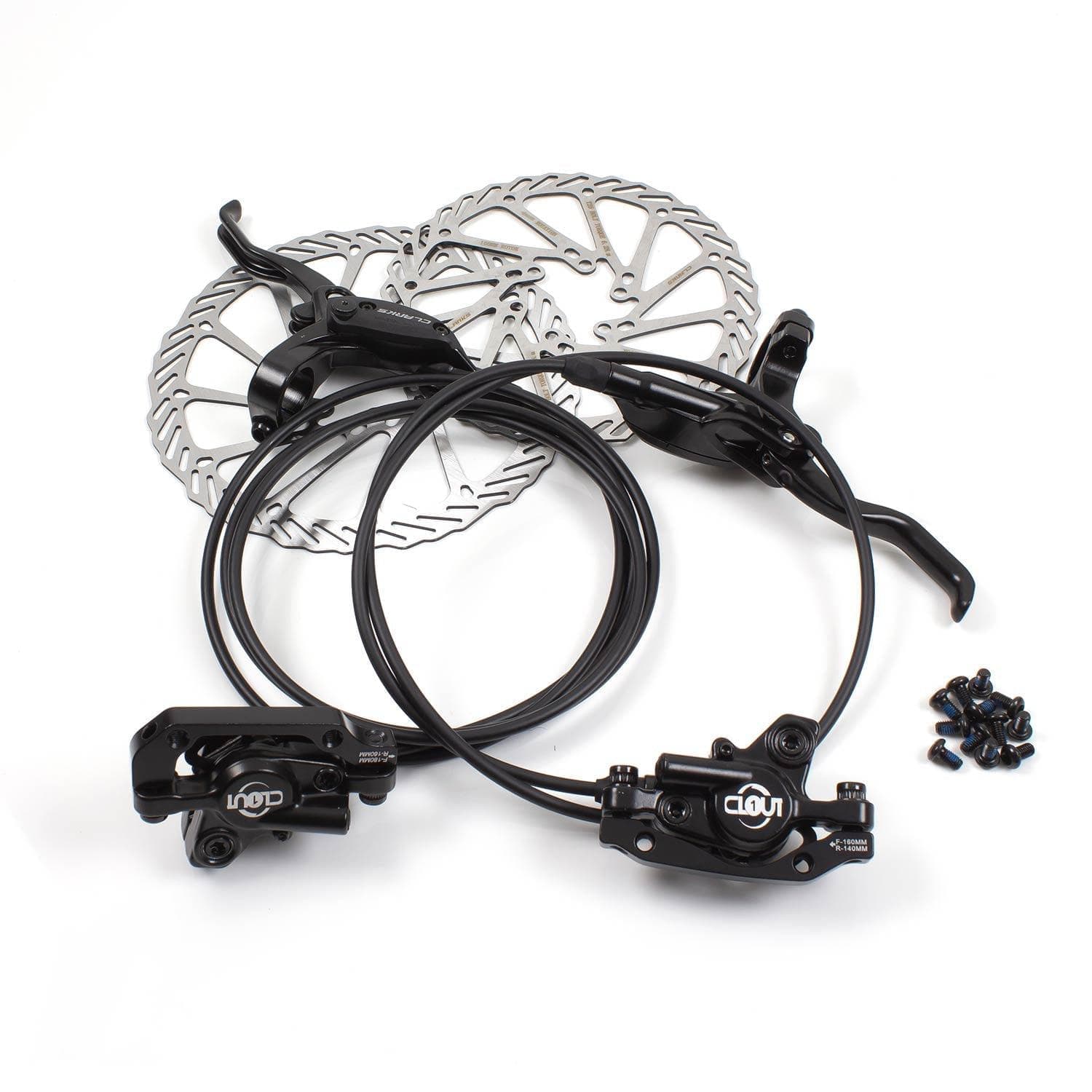 Clarks Clout Hydraulic Disc Brake Set