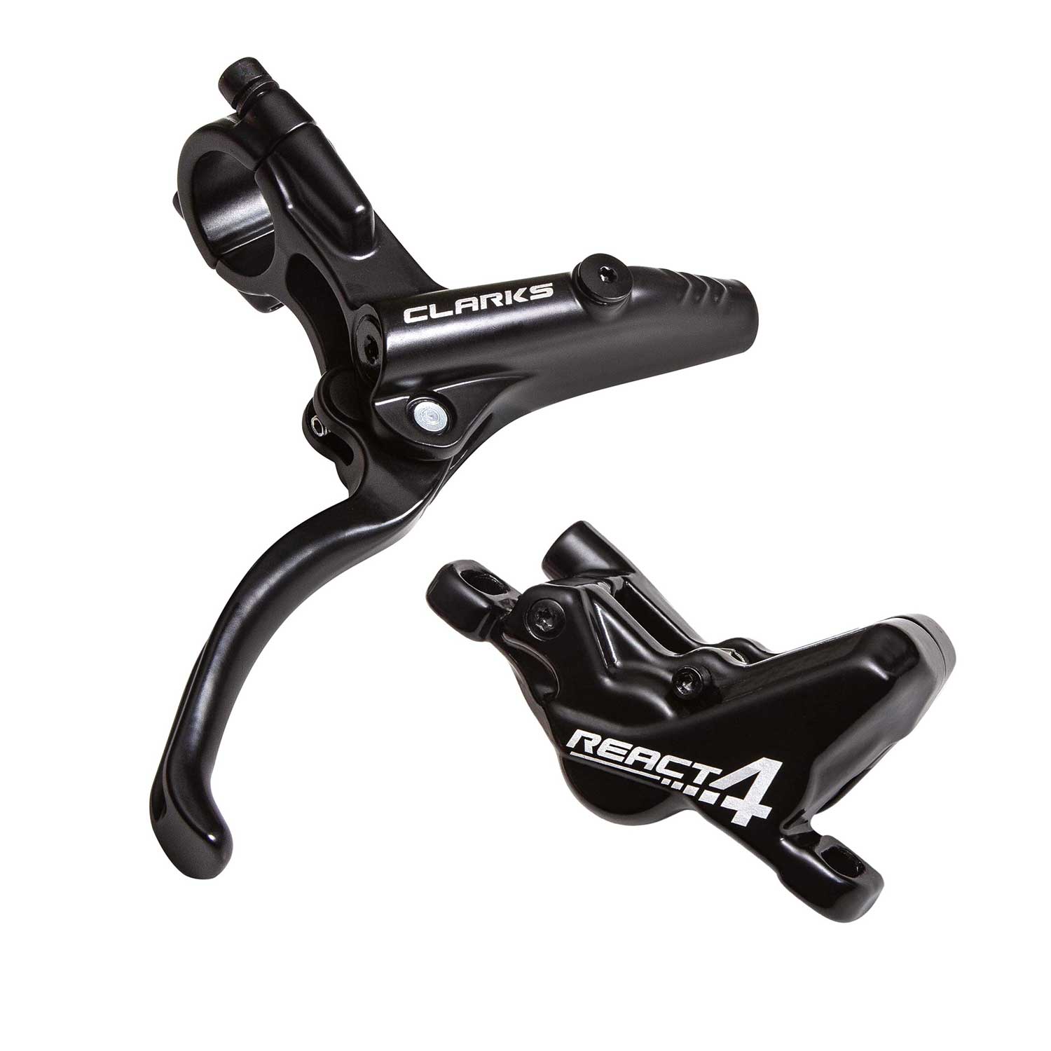 Clarks React-4 Piston Hydraulic Brakes 160/160mm