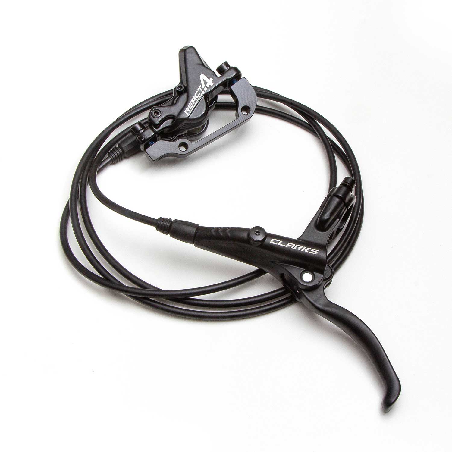 Clarks React 4 Piston Hydraulic Brakes 203/180mm
