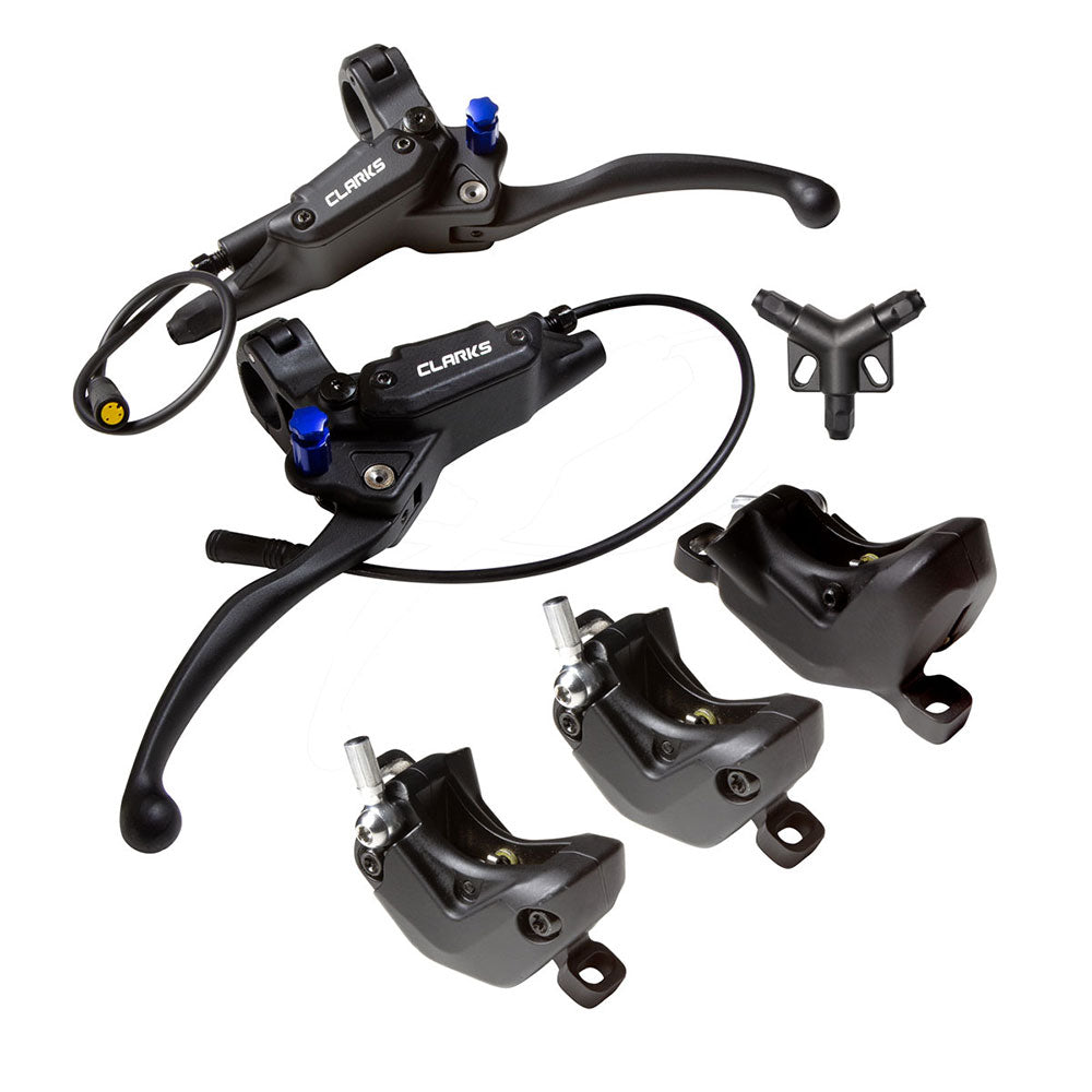 Clarks E-Cargo Hydraulic Brake set - 180mm