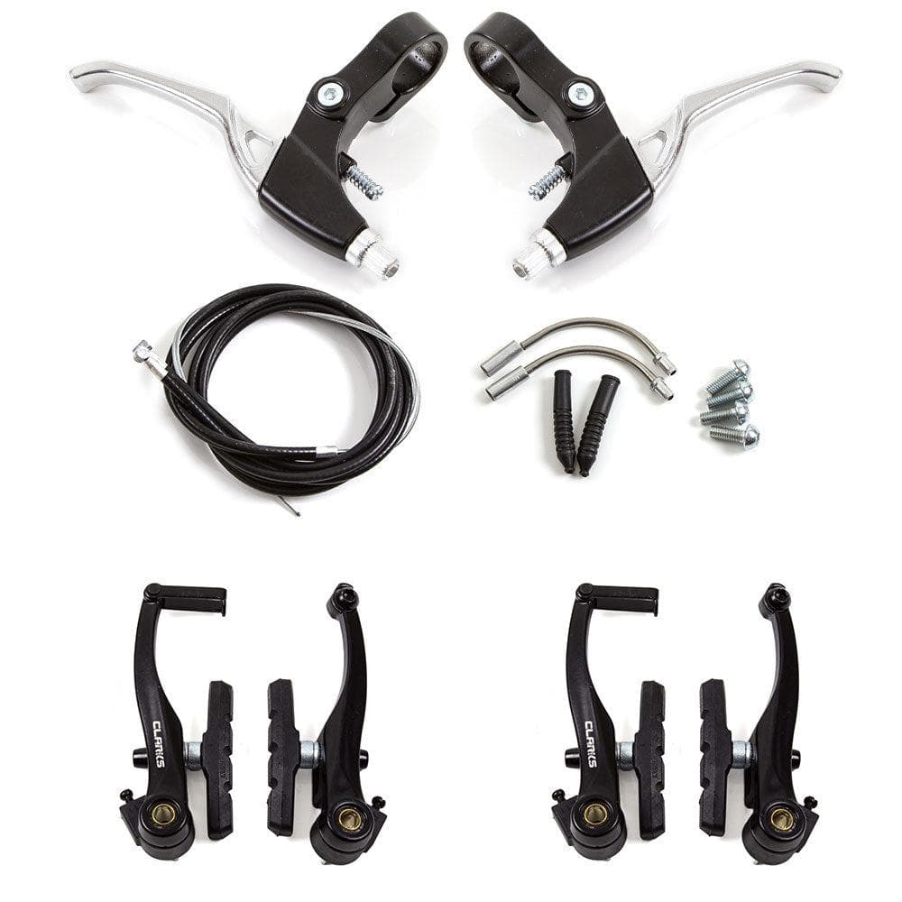 clarks-v-brake-1pcs-set-inc-alloy-levers-black