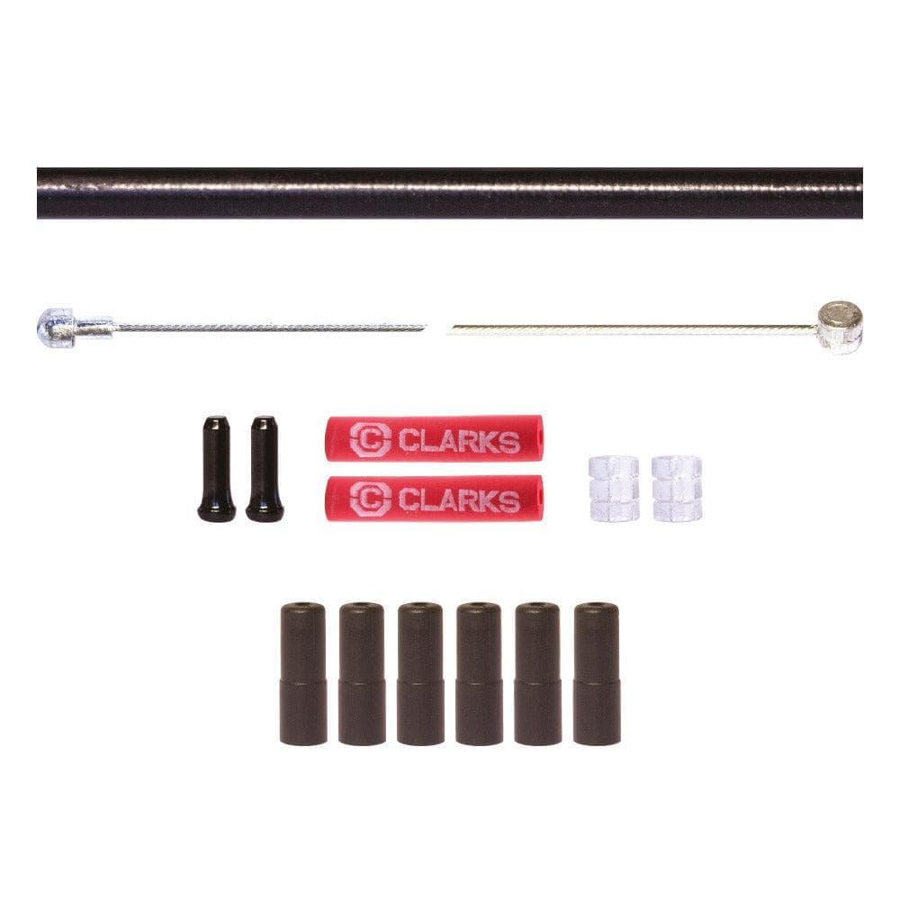 Clarks Stainless Steel Road/MTB Front And Rear Brake Cable Kit (2pcs)