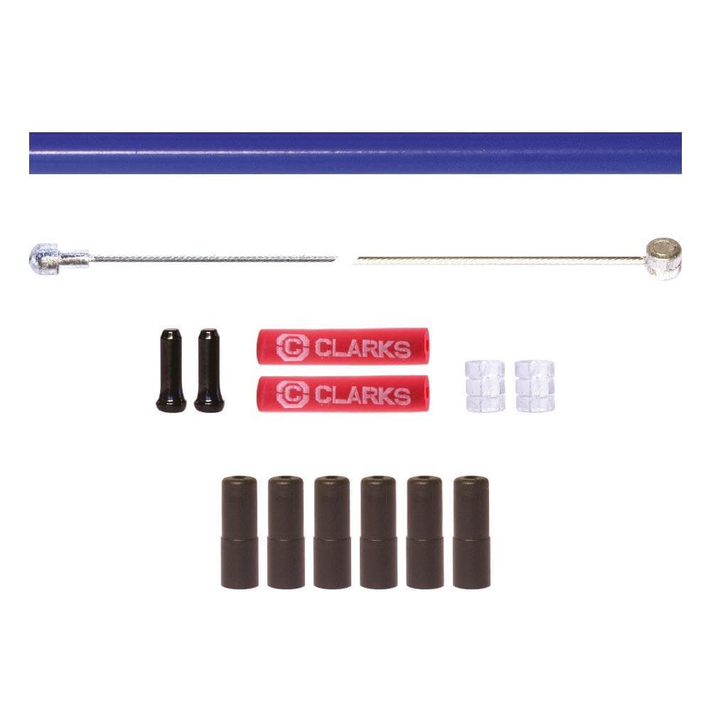 Clarks Stainless Steel Road/MTB Front And Rear Brake Cable Kit (2pcs)