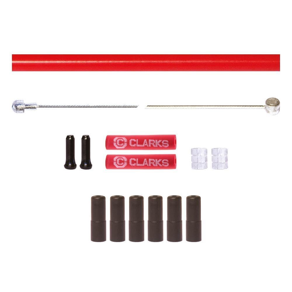 Clarks Stainless Steel Road/MTB Front And Rear Brake Cable Kit (2pcs)