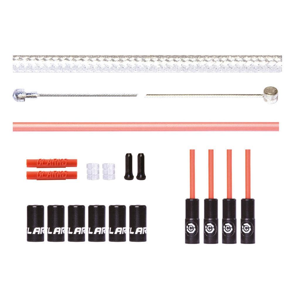 clarks-braided-road/mtb-brake-cable-kit-silver