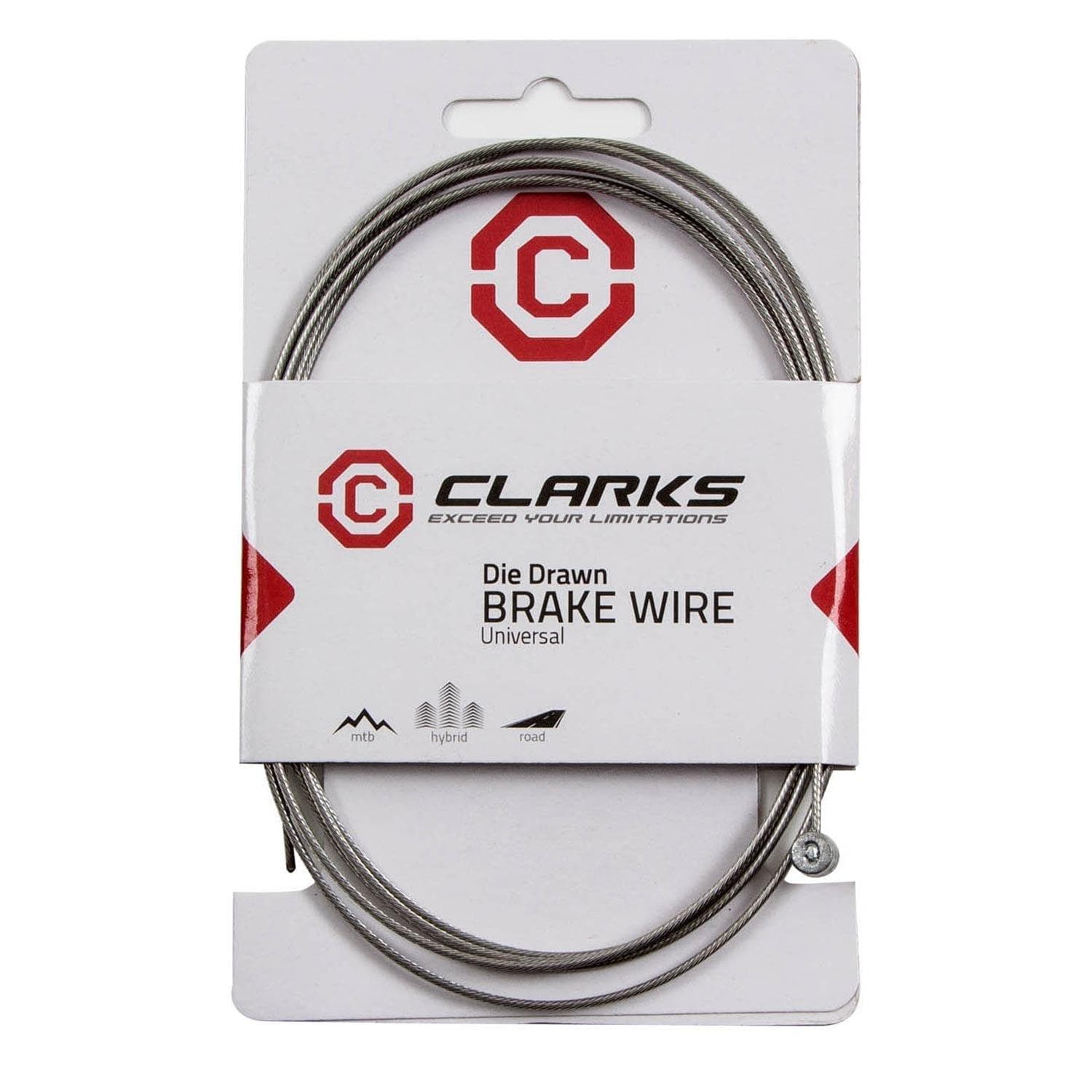 Clarks Die Drawn S/Steel Brake Cable 1.5mm